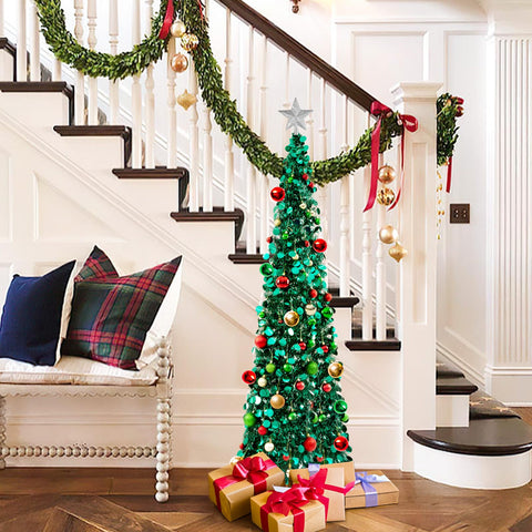 N&T NIETING tree folded flat for compact storage and easy reuse