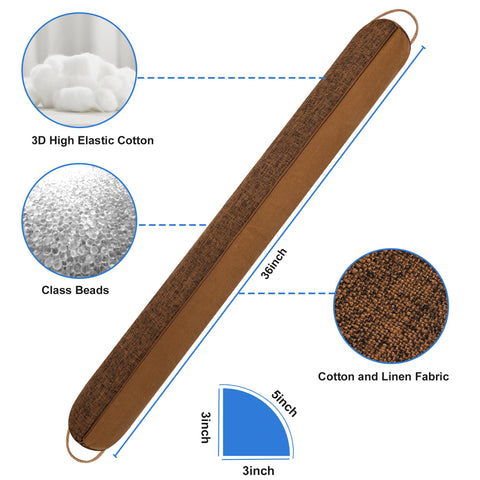 nabowan close-up of glass bead filling providing steady weight benefit