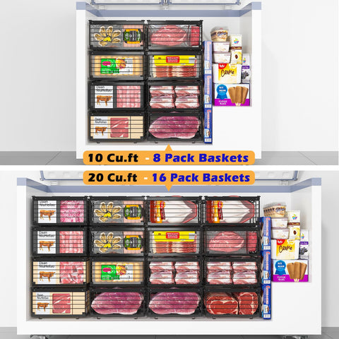 NADAMOO open wire grid with visible contents showing quick identification benefit
