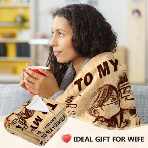 NAIREG blanket message detail showing printed wording, emphasizes sentimental value