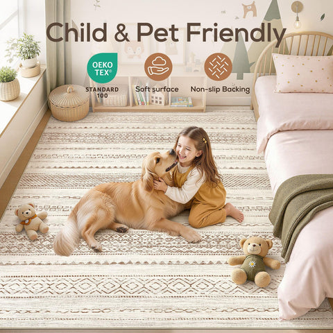 Nakagishi rug styled in living room enhancing decor and cozy atmosphere