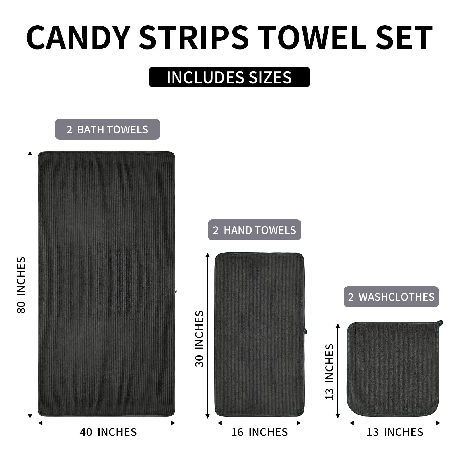 NALIVO size comparison on mannequin showing generous wrap and full-body coverage benefit
