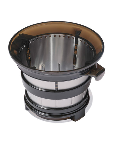 NAMA sorbet attachment front view showing fit on J2 for quick desserts