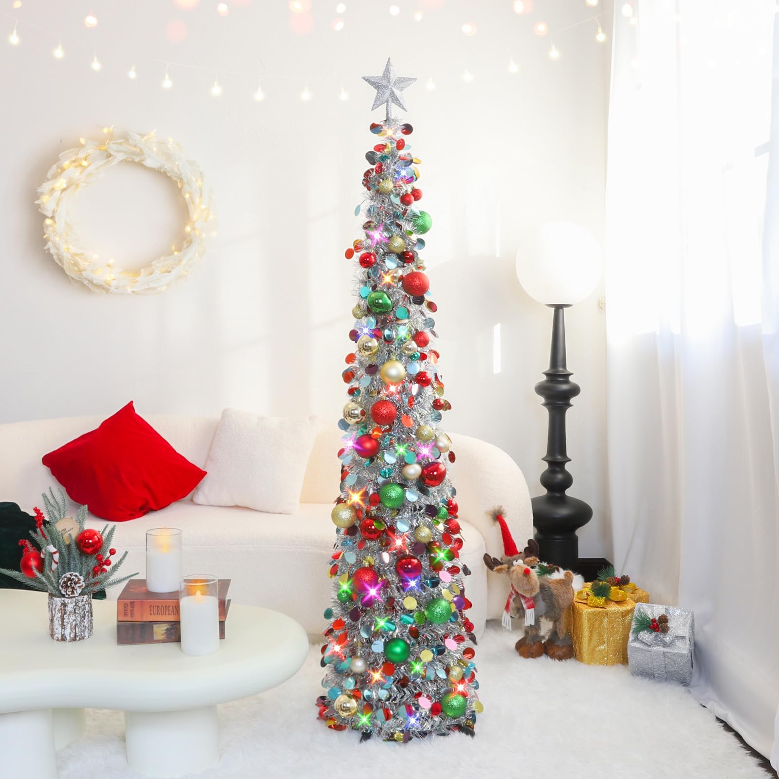 N&T NIETING 3D star topper close-up adding bright finishing touch