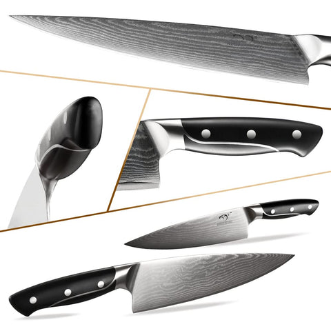 NANFANG BROTHERS ergonomic handle detail showing comfortable grip for precise control