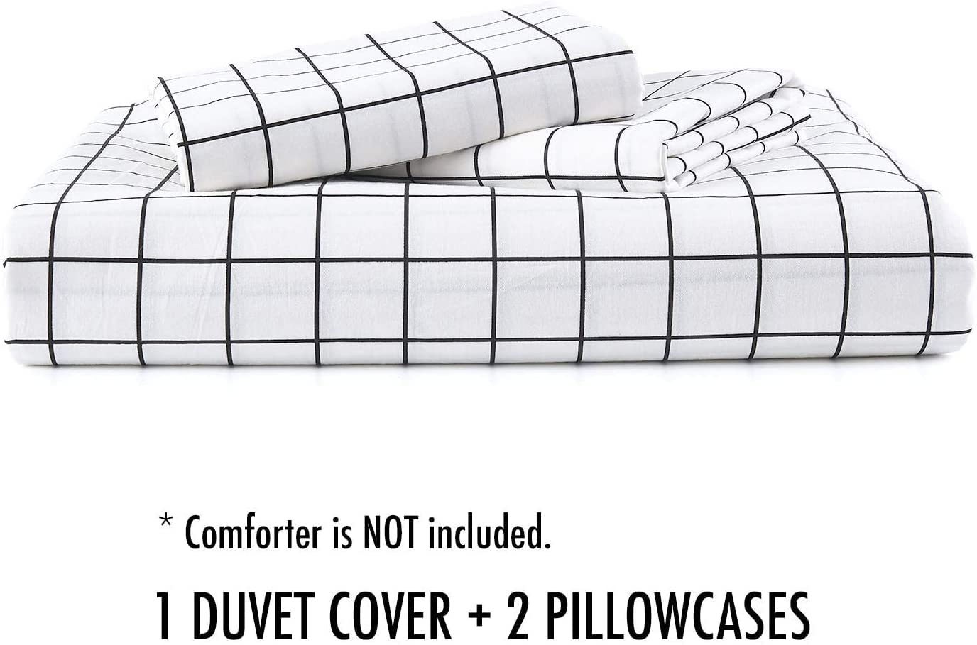 Nanko folded duvet cover set ready for storage illustrating tidy organization benefit