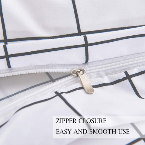 Nanko two pillowcases arranged on bed matching the cover for coordinated appearance
