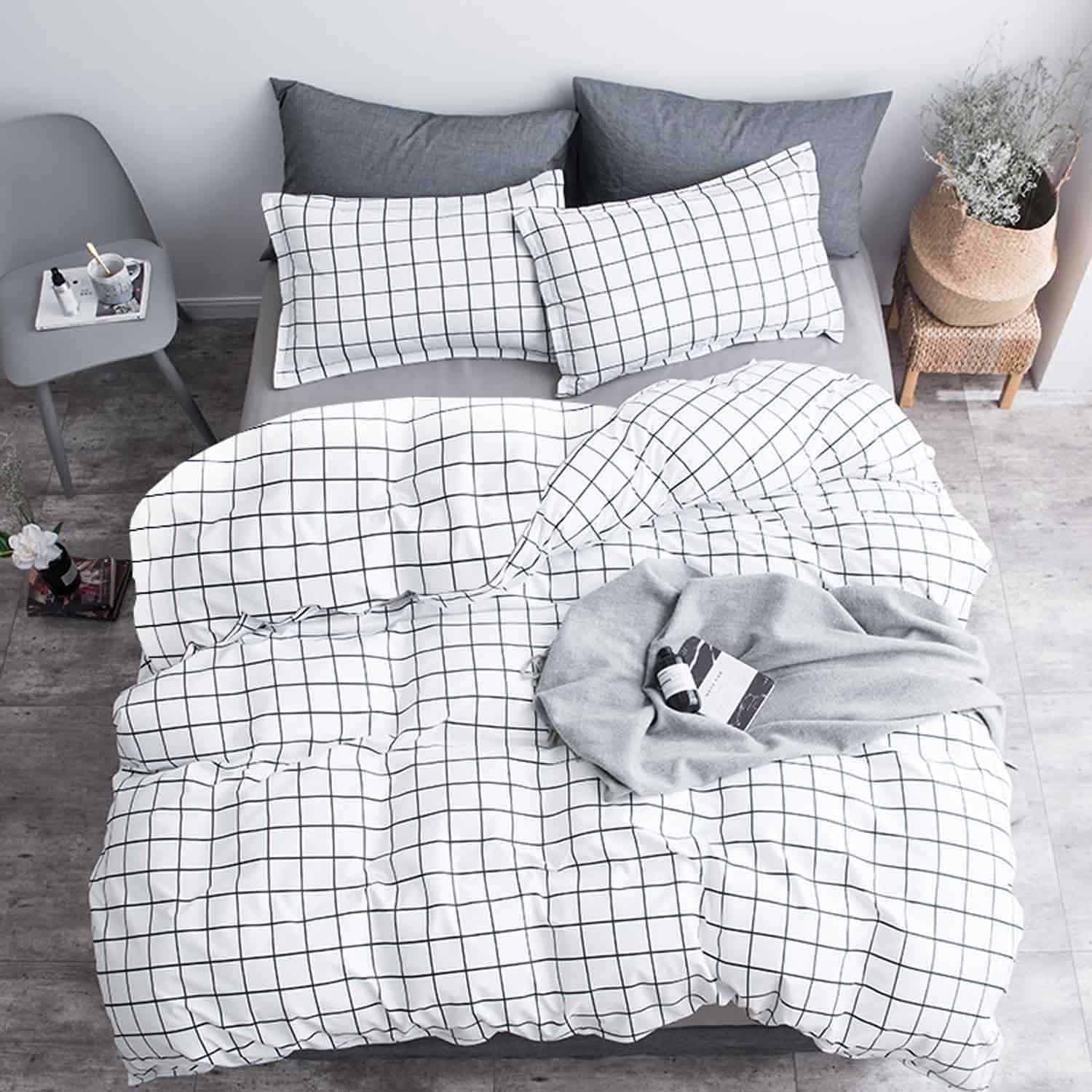 Nanko invisible zipper and corner ties detail for secure comforter placement benefit