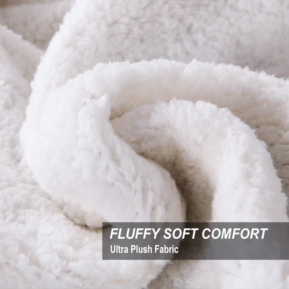 NANPIPER flannel texture detail highlighting smooth, soft microfiber surface
