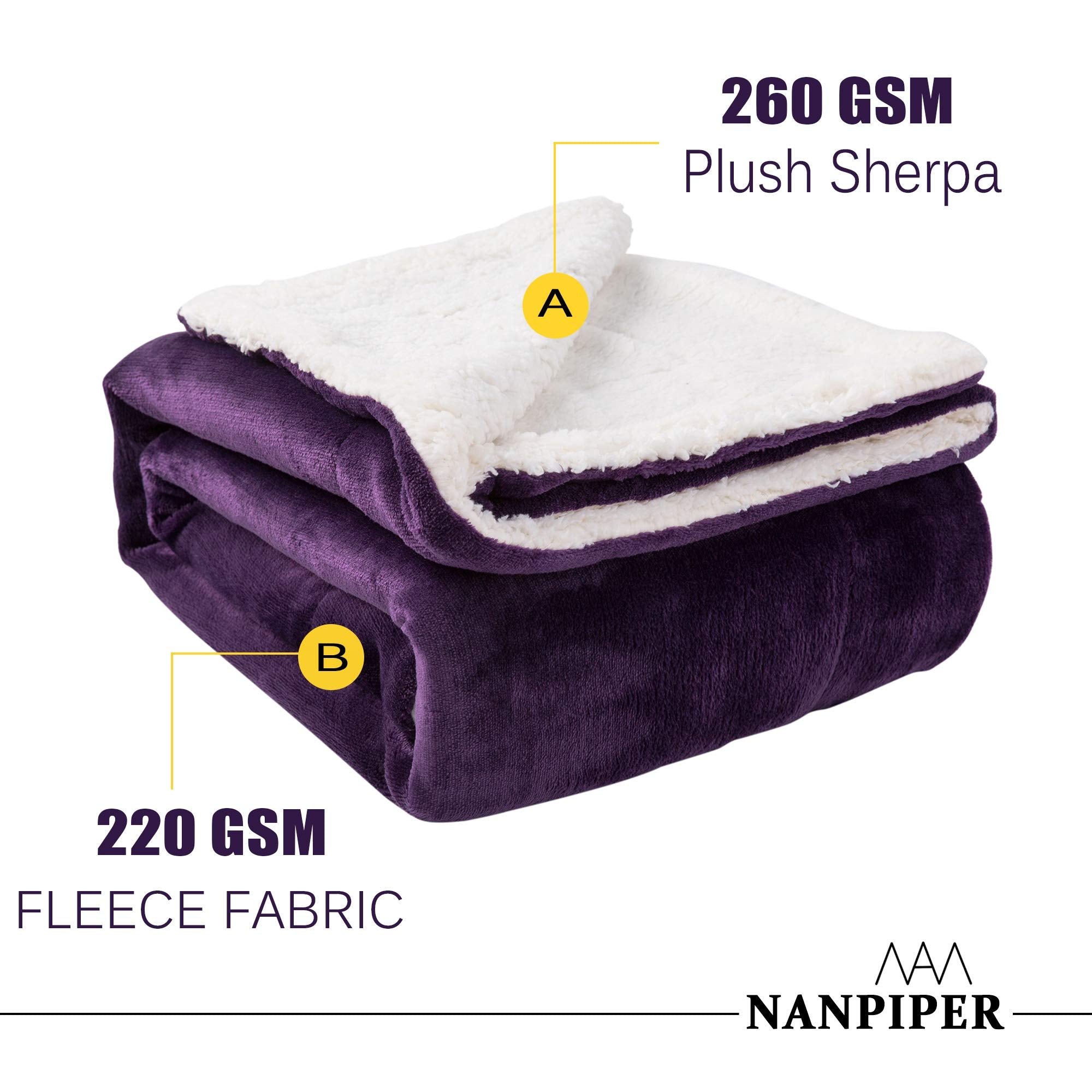 NANPIPER knit-trim edging detail showing durable finish