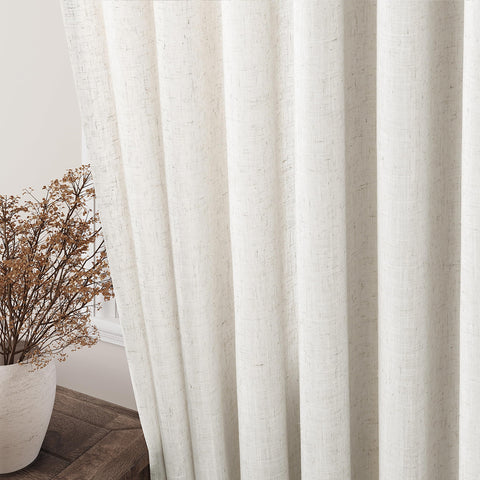 Nanspring close-up of linen texture showing tactile depth and durability