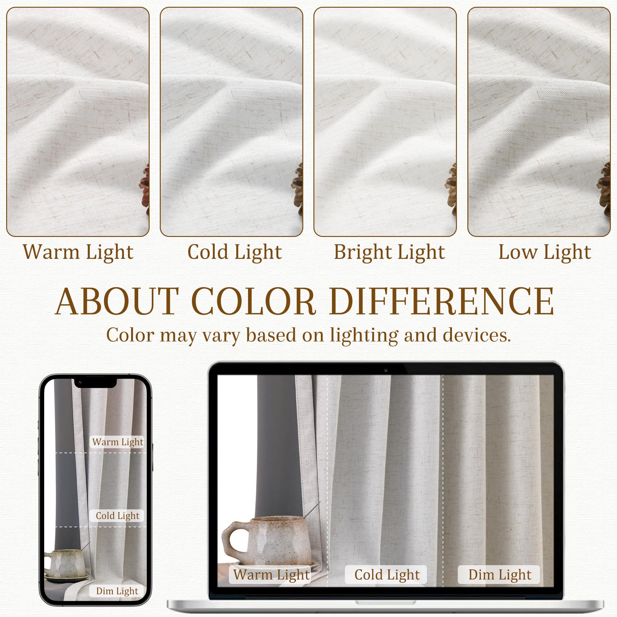 Nanspring before-and-after window demonstrating effective room darkening