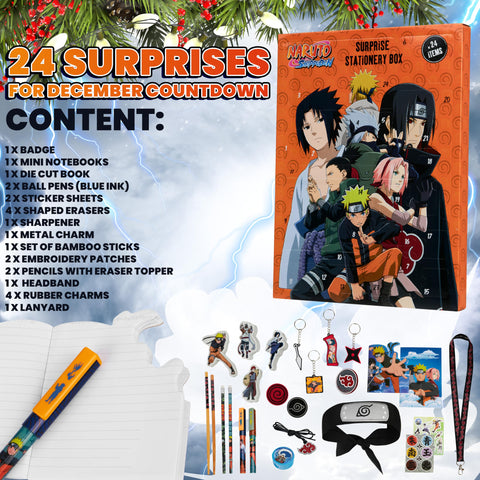 NARUTO calendar lifestyle gift scene ideal for gifting excitement