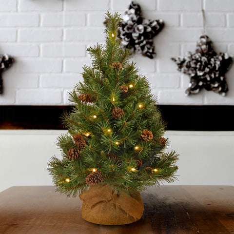 National Tree Company branch tip close-up highlighting lifelike texture and ornament support benefit