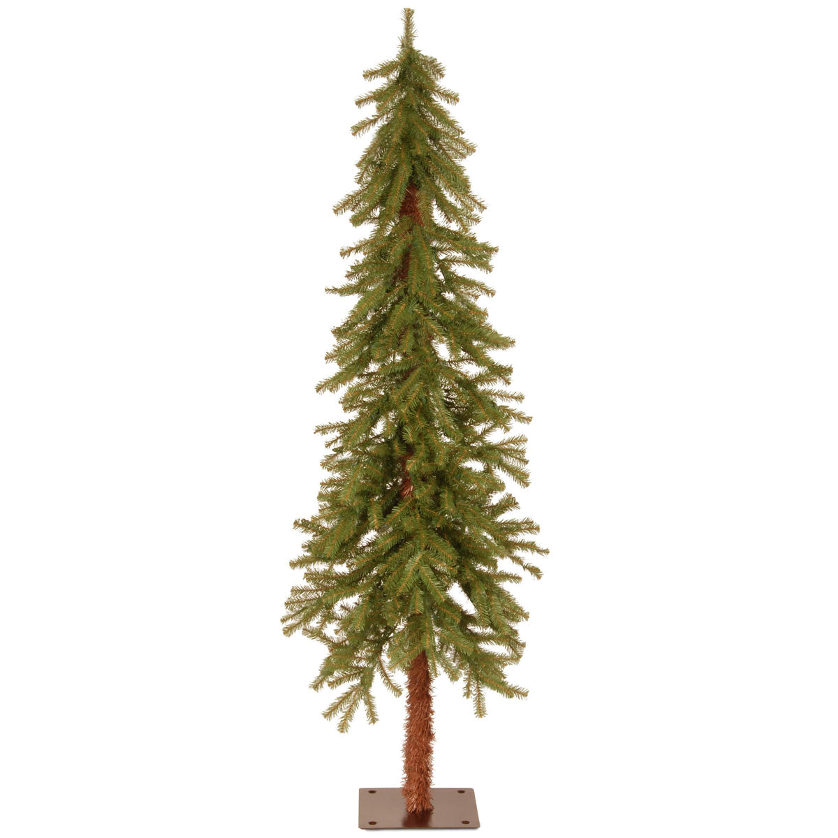 National Tree Company 5ft Hickory Cedar front view showing full realistic shape and easy styling benefit