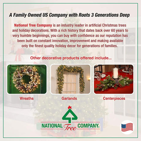 National Tree Company close-up of branch tips highlighting lifelike texture and fullness
