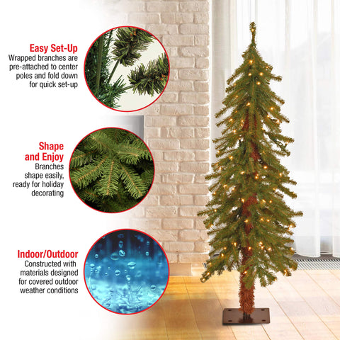 National Tree Company branch tip detail showing lifelike texture for realistic appearance