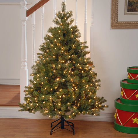 National Tree Company close-up of 'Feel Real' tips showing realistic texture benefit