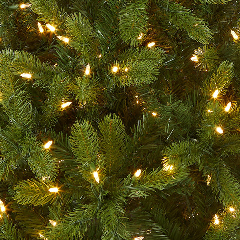 National Tree Company close-up of 'Feel Real' polyethylene tips showing lifelike texture benefit