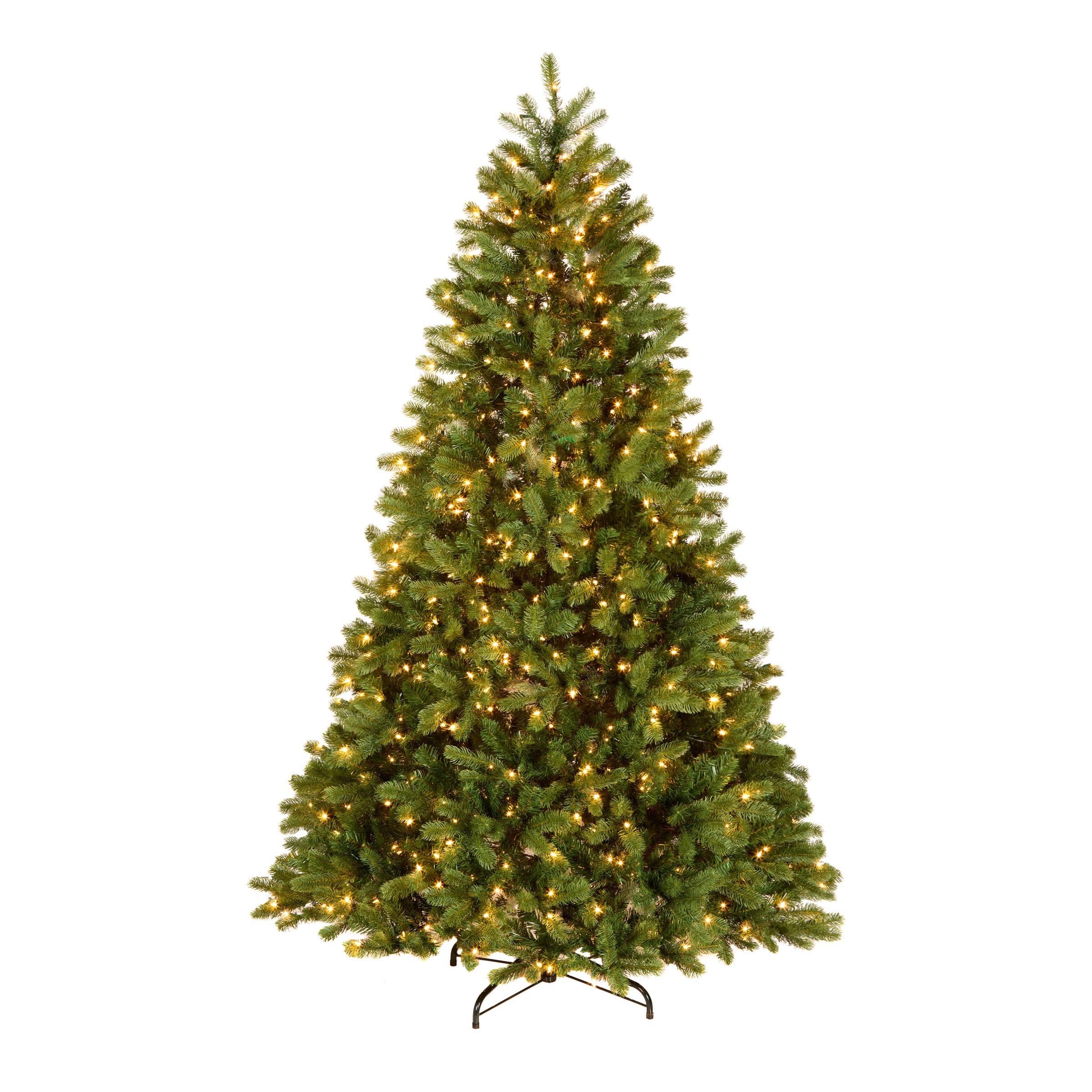 National Tree Company front view full tree showcasing realistic shape and fullness