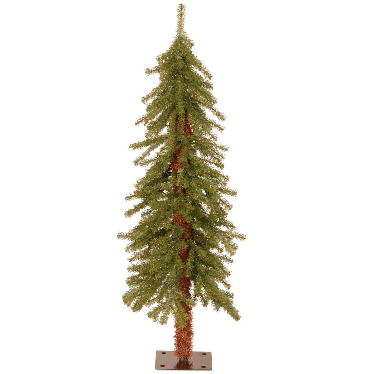 National Tree Company front view of 4ft hickory cedar showing realistic shape and fullness