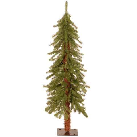 National Tree Company front view of 4ft hickory cedar showing realistic shape and fullness