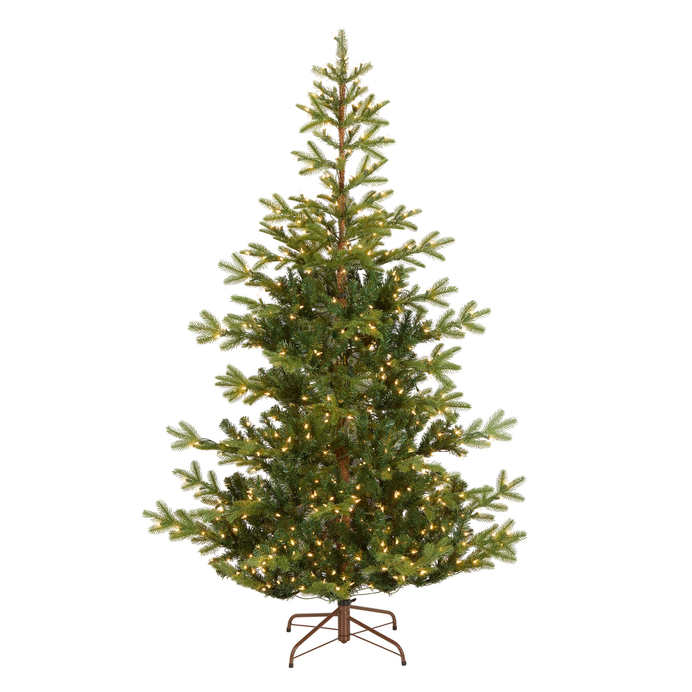 National Tree Company front view showing realist spruce profile and slim footprint