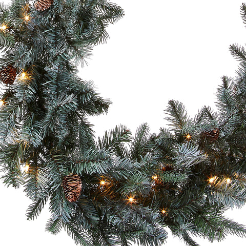 National Tree Company close-up of Feel Real needles and texture, realistic spruce look