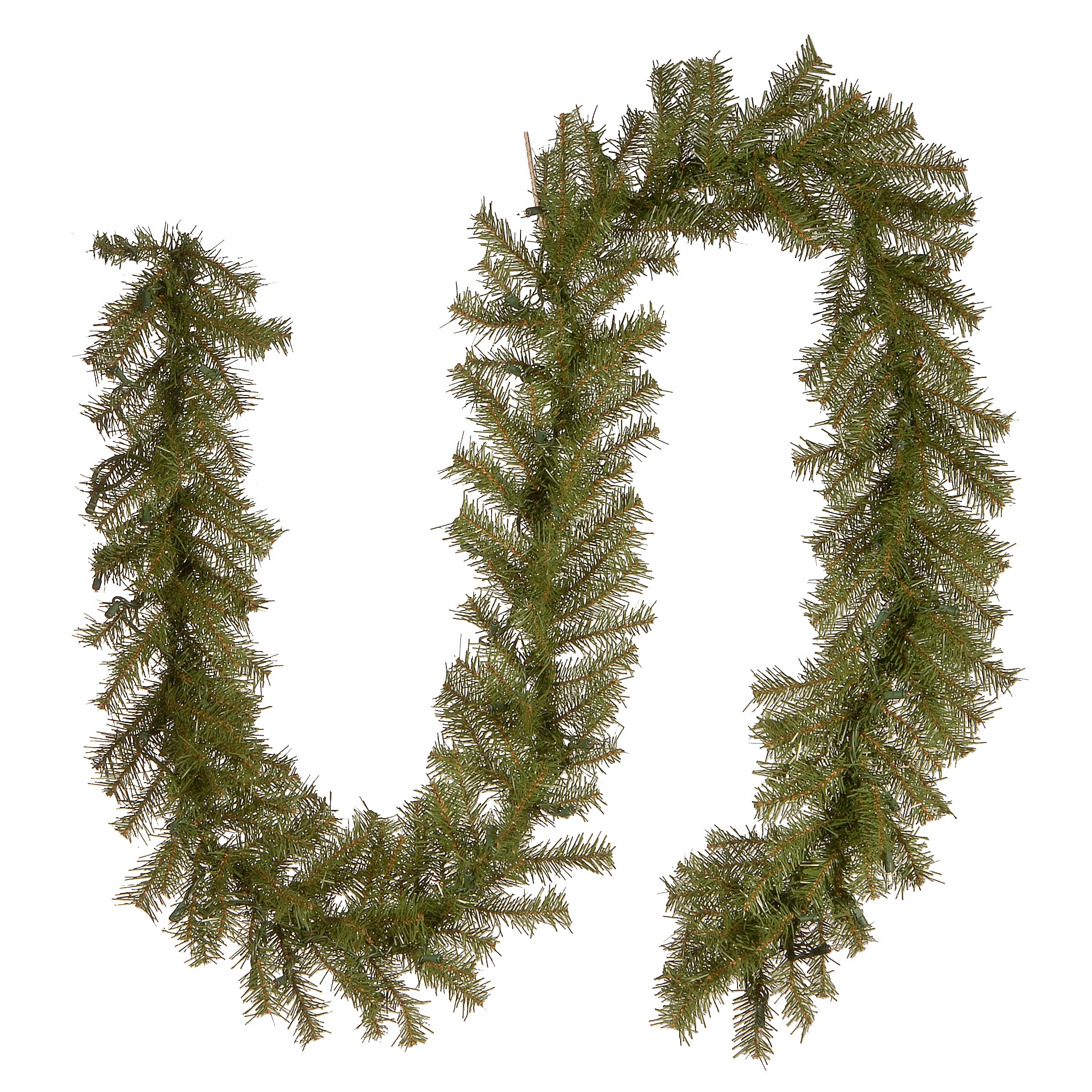 National Tree Company plug and white lights detail for easy plug-in convenience