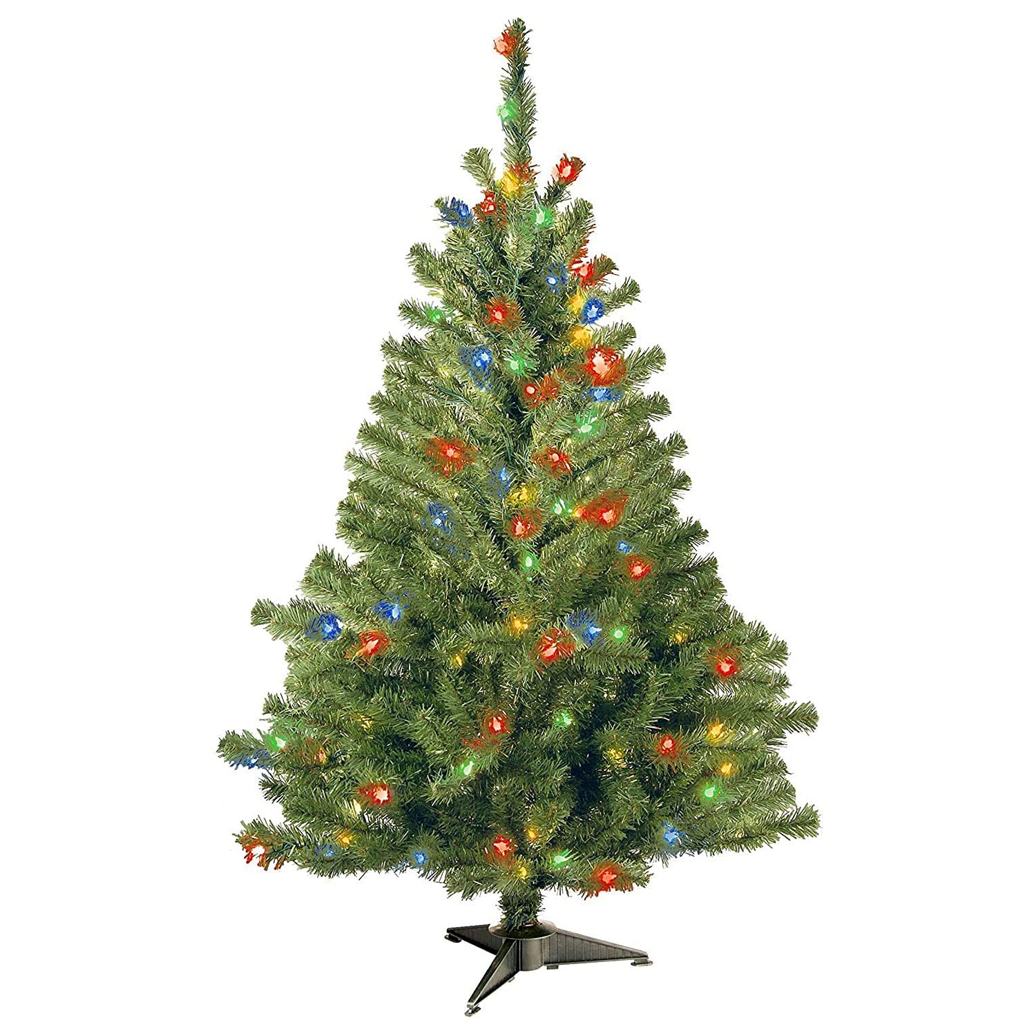 National Tree Company Kincaid Spruce front view showing full profile and festive appeal