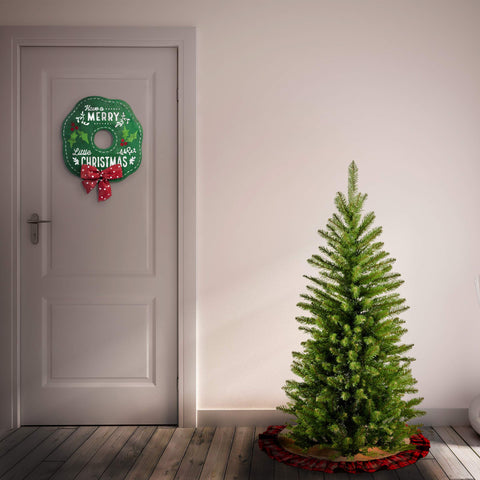 National Tree Company Kingswood Fir close-up of branch tips highlighting realistic texture