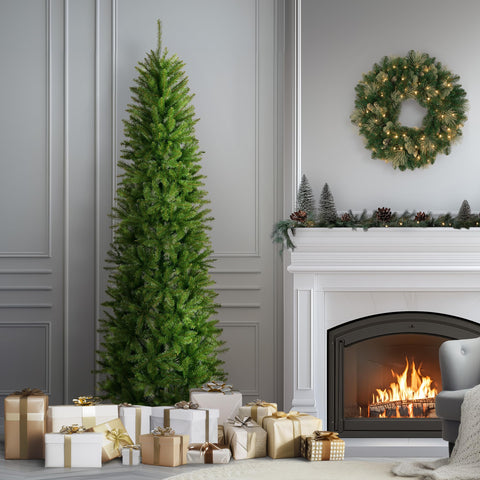 National Tree Company Kingswood Fir close-up of branch tips showing lifelike texture and fullness