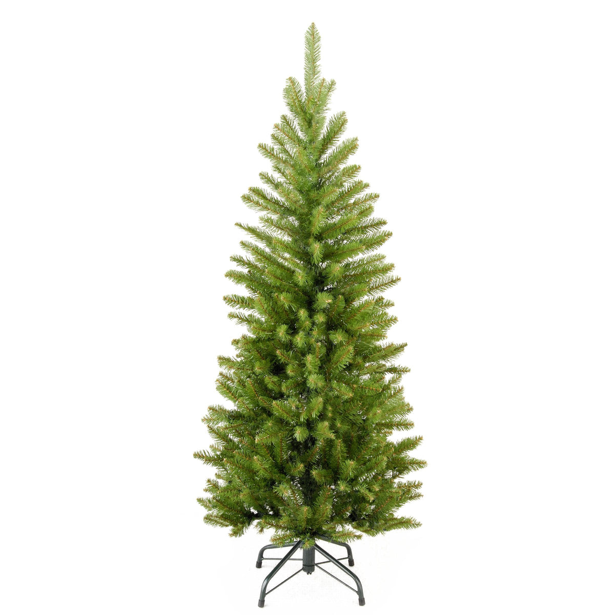National Tree Company Kingswood Fir front view showing slim profile and space savings