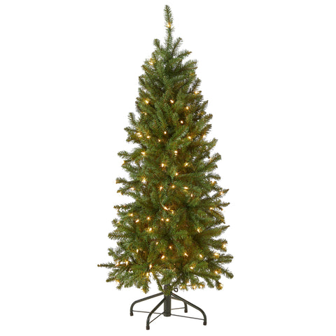 National Tree Company Kingswood Fir front view showing slim profile and full foliage benefit