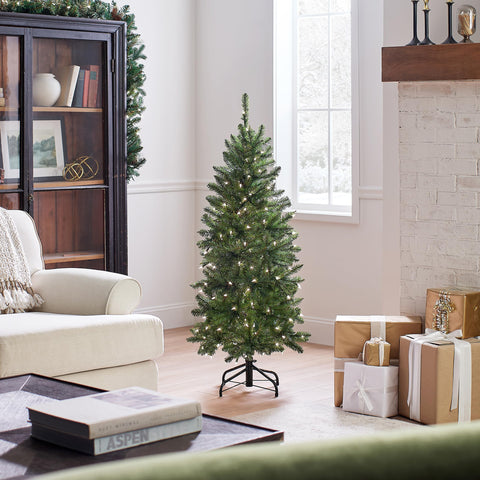 National Tree Company metal stand and base providing stable support and easier setup benefit