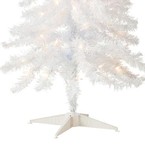 National Tree Company metal base detail providing stable support and safety benefit