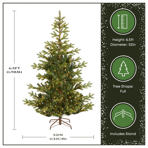 National Tree Company sturdy metal base providing stable support for ornaments