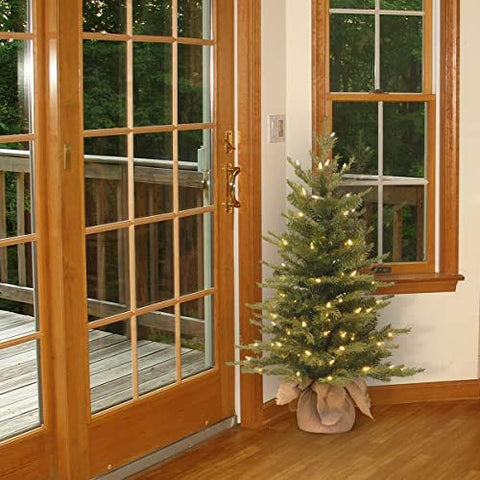 National Tree Company close-up of molded branch tips highlighting lifelike texture benefit