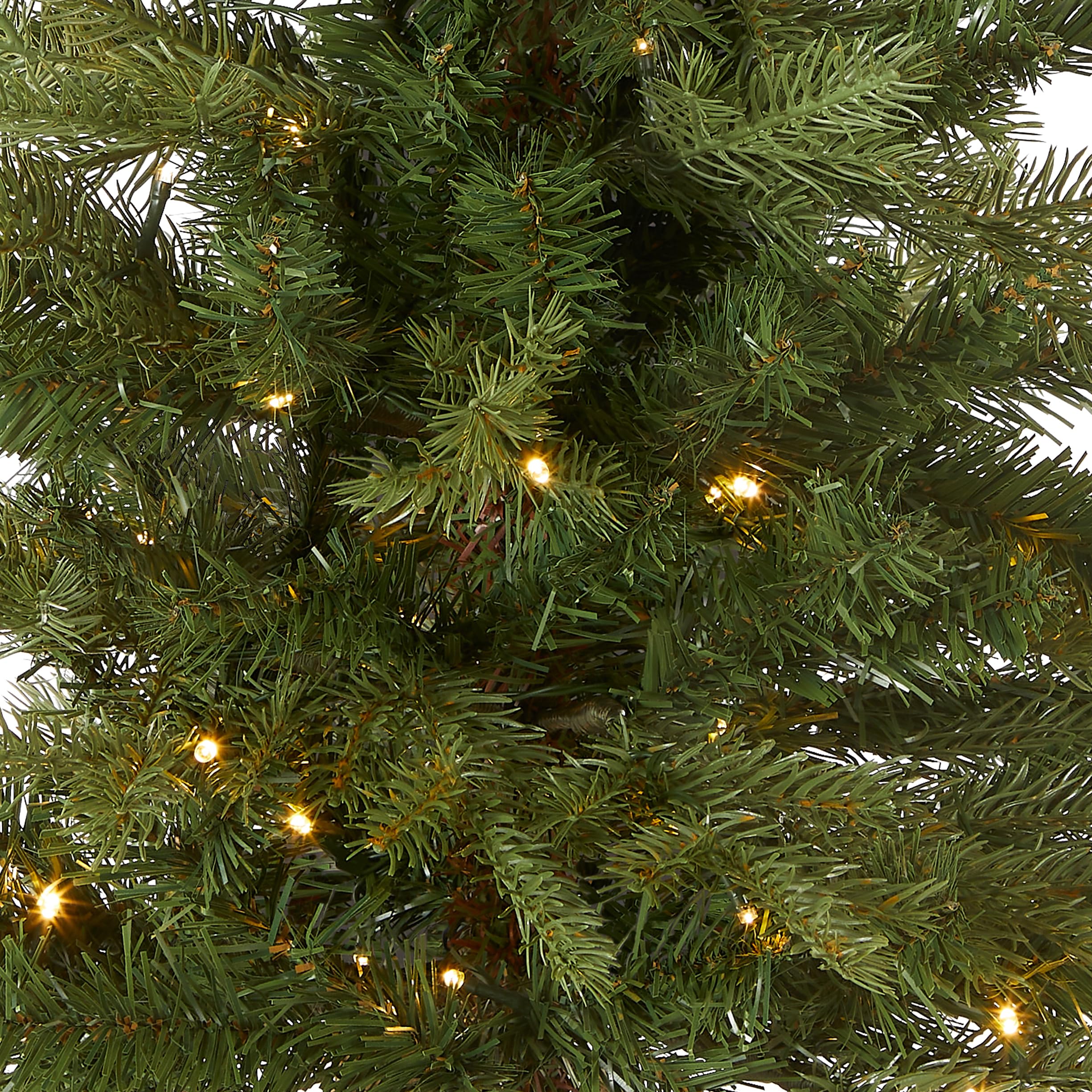 National Tree Company close-up of branch tips highlighting lifelike texture