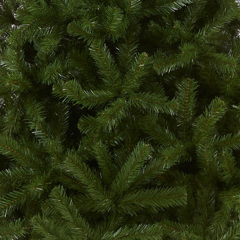 National Tree Company close-up of branch tips highlighting lifelike texture and ornament support