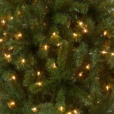 National Tree Company close-up of branch tips highlighting lifelike texture and ornament support