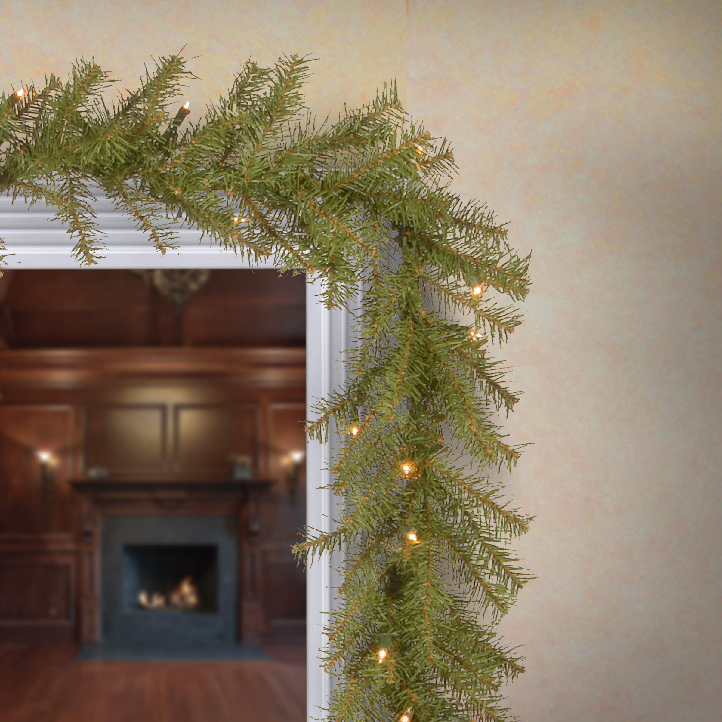 National Tree Company close-up of Norwood Fir branch tips highlighting lifelike texture