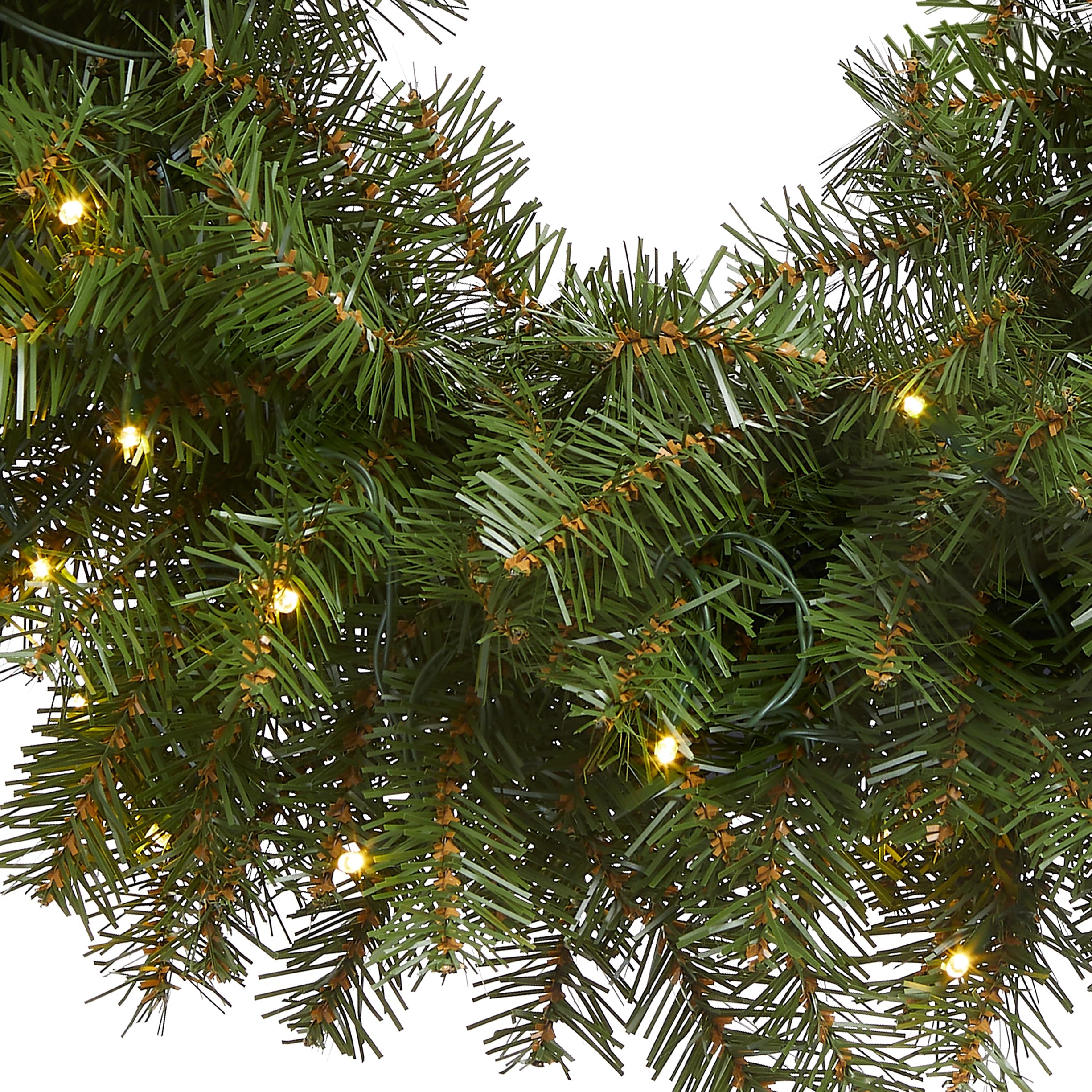 National Tree Company close-up of Norwood Fir needles highlighting realistic texture