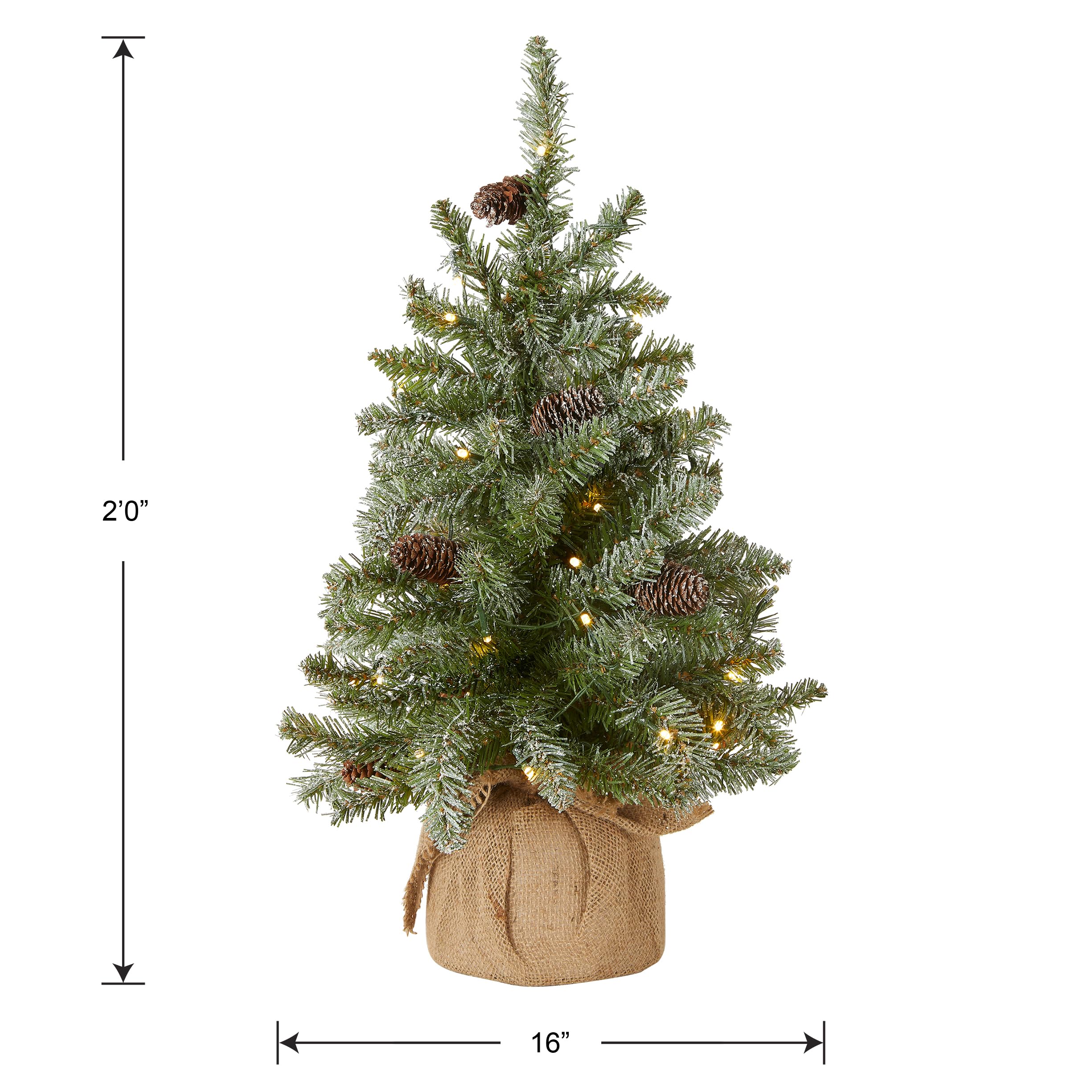 National Tree Company tree used as dining table centerpiece, adds holiday charm to small spaces