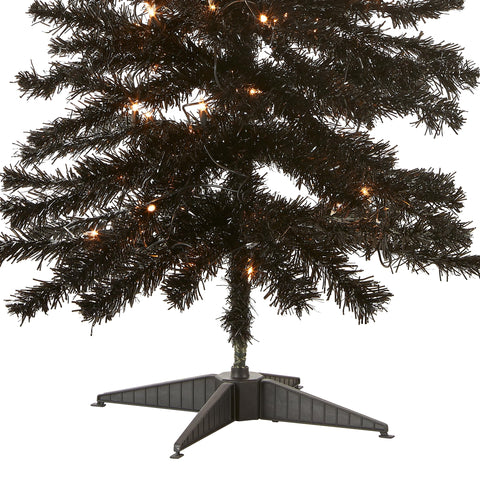 National Tree Company closeup of pre-lit lights shows warm white glow and reliable illumination