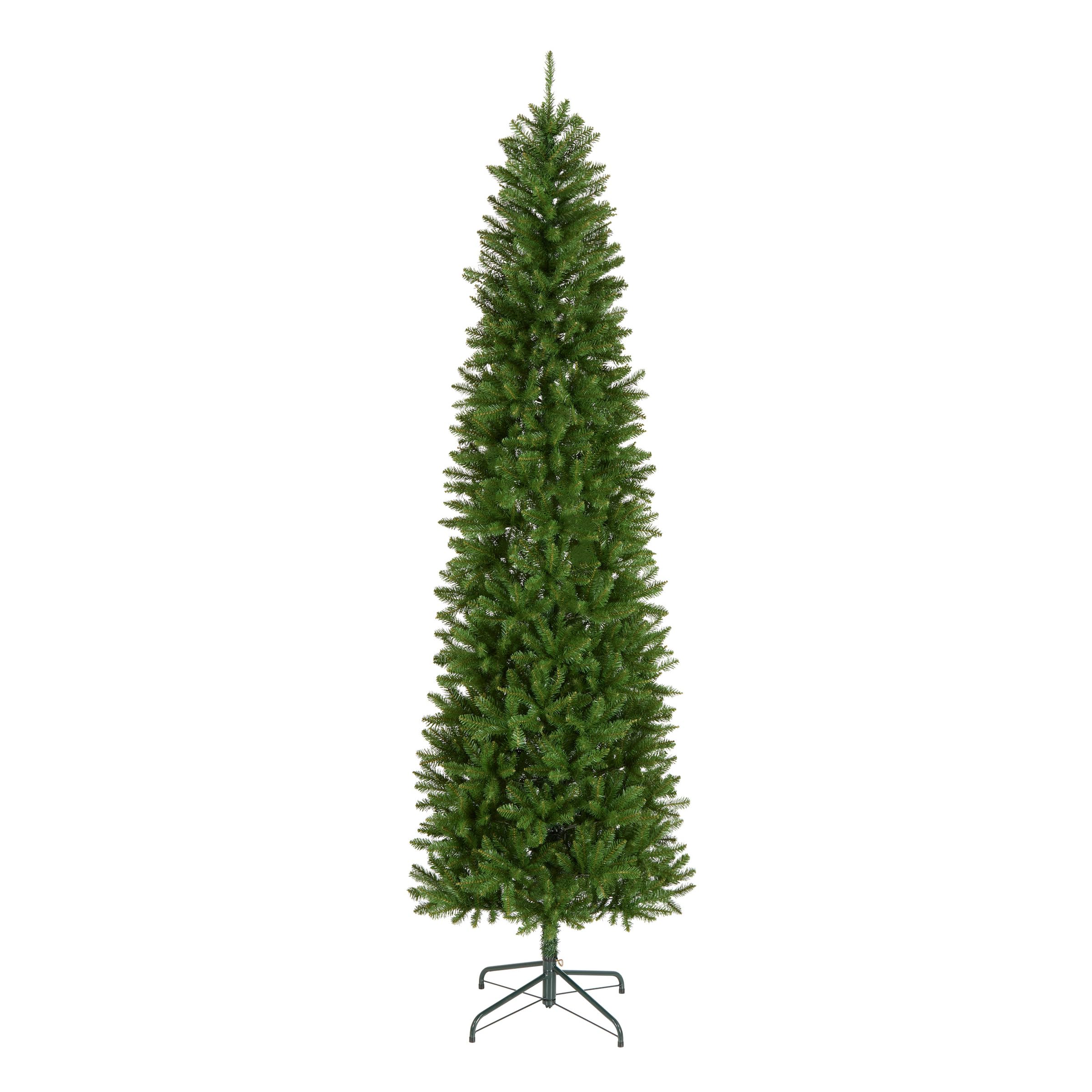 National Tree Company Kingswood Fir front view showing slim profile and tall presence