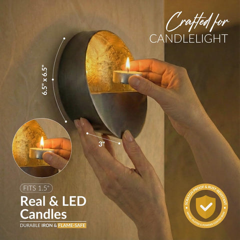 NativeSkins golden inner reflection amplifying warm tea-light glow