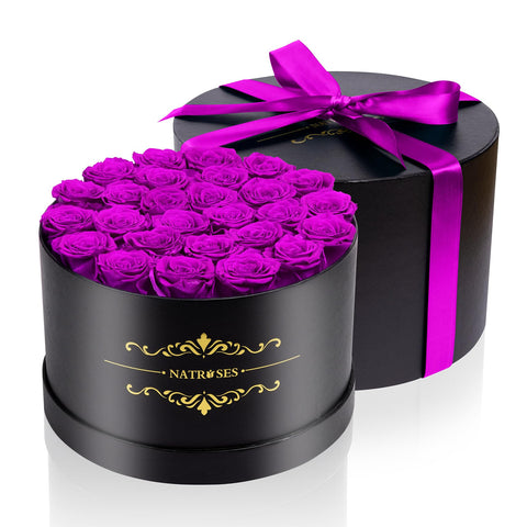 NATROSES box in hands showing scale and gift-ready presentation benefit