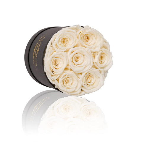 NATROSES close-up showing preserved rosebud texture and color for lasting beauty