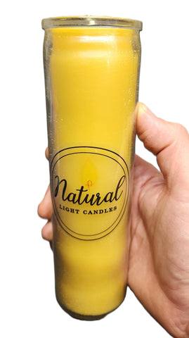 Natural Light jar label close-up showing ingredients and made in USA benefit
